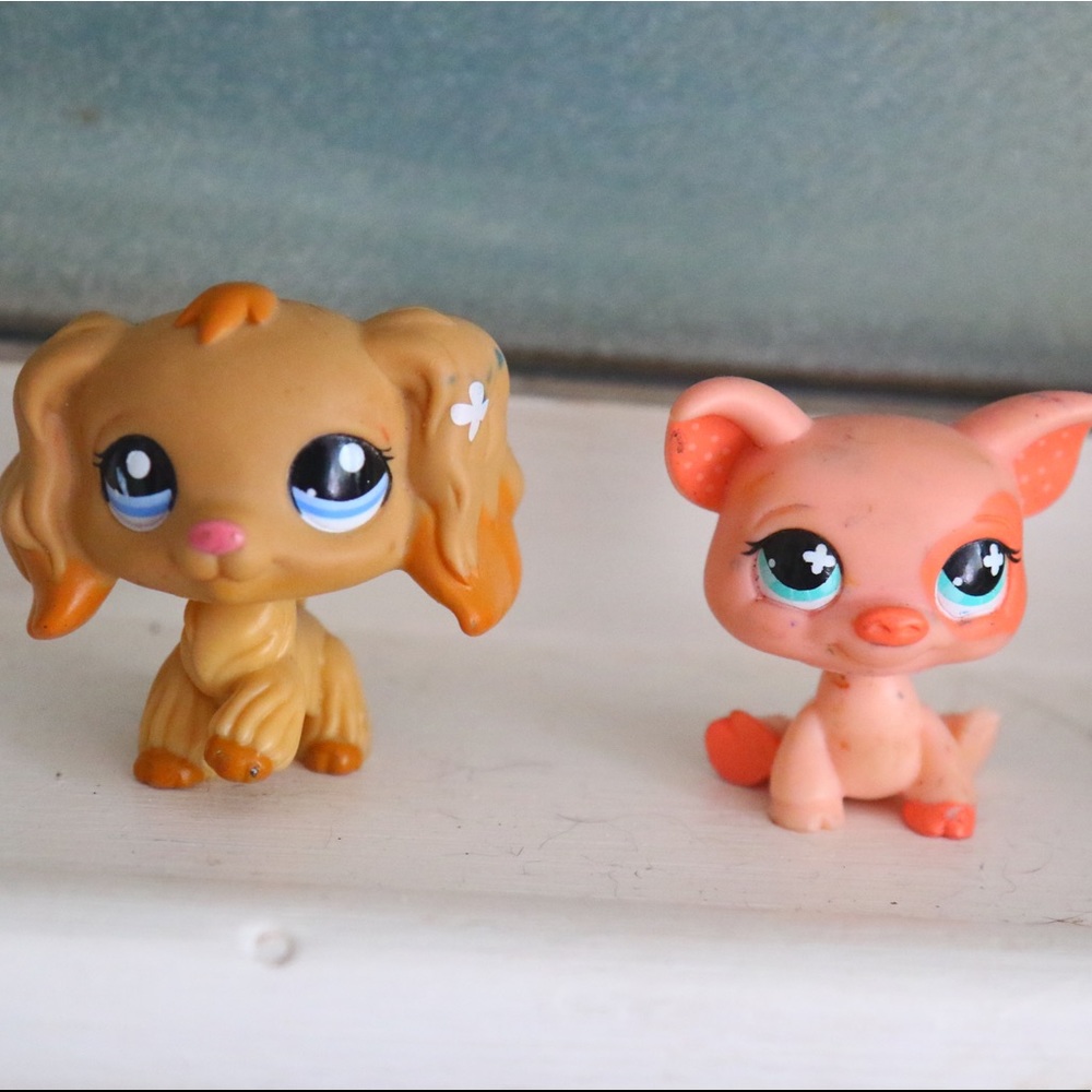 LPS Spaniel and Pig Bundle